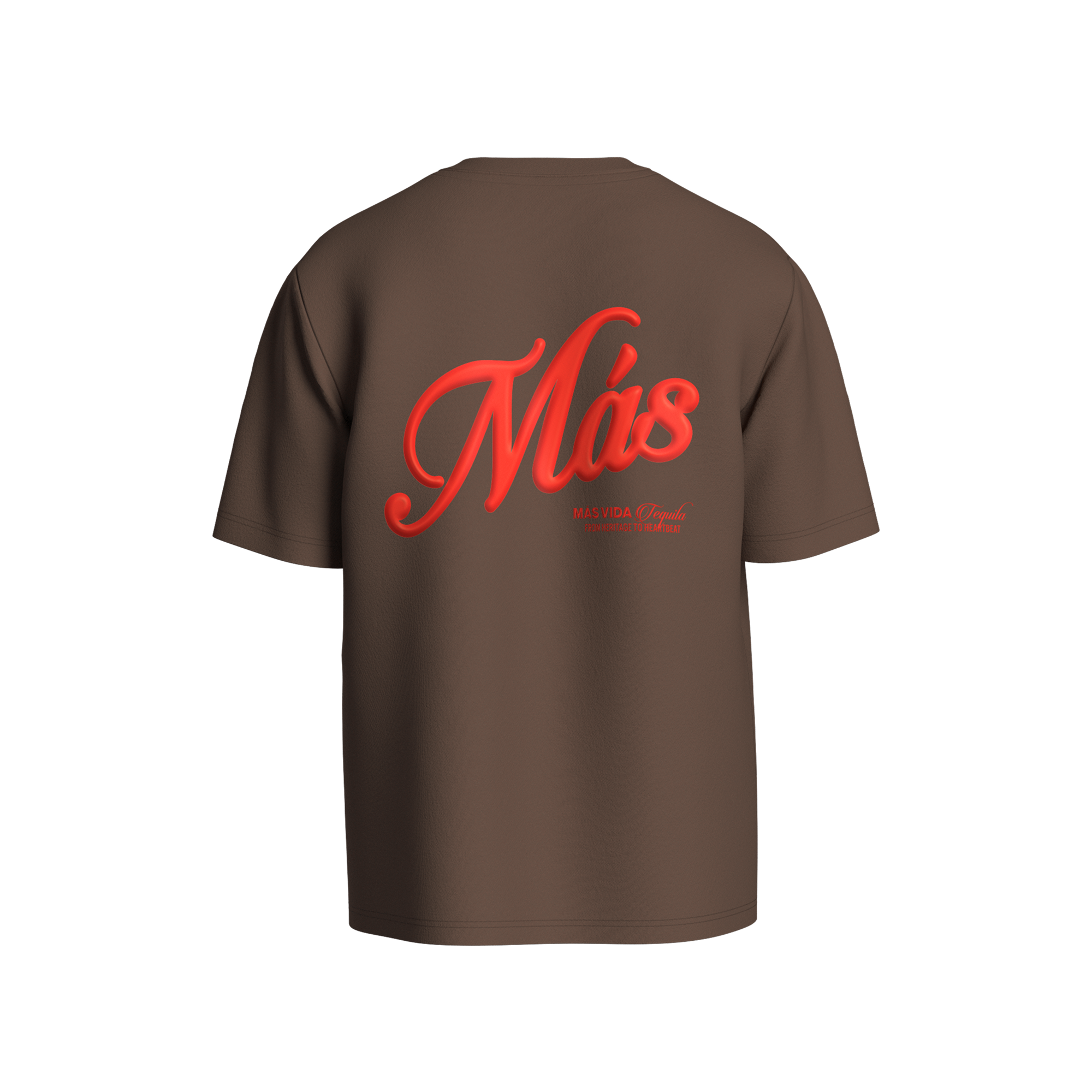 Más Puff Tee Brown