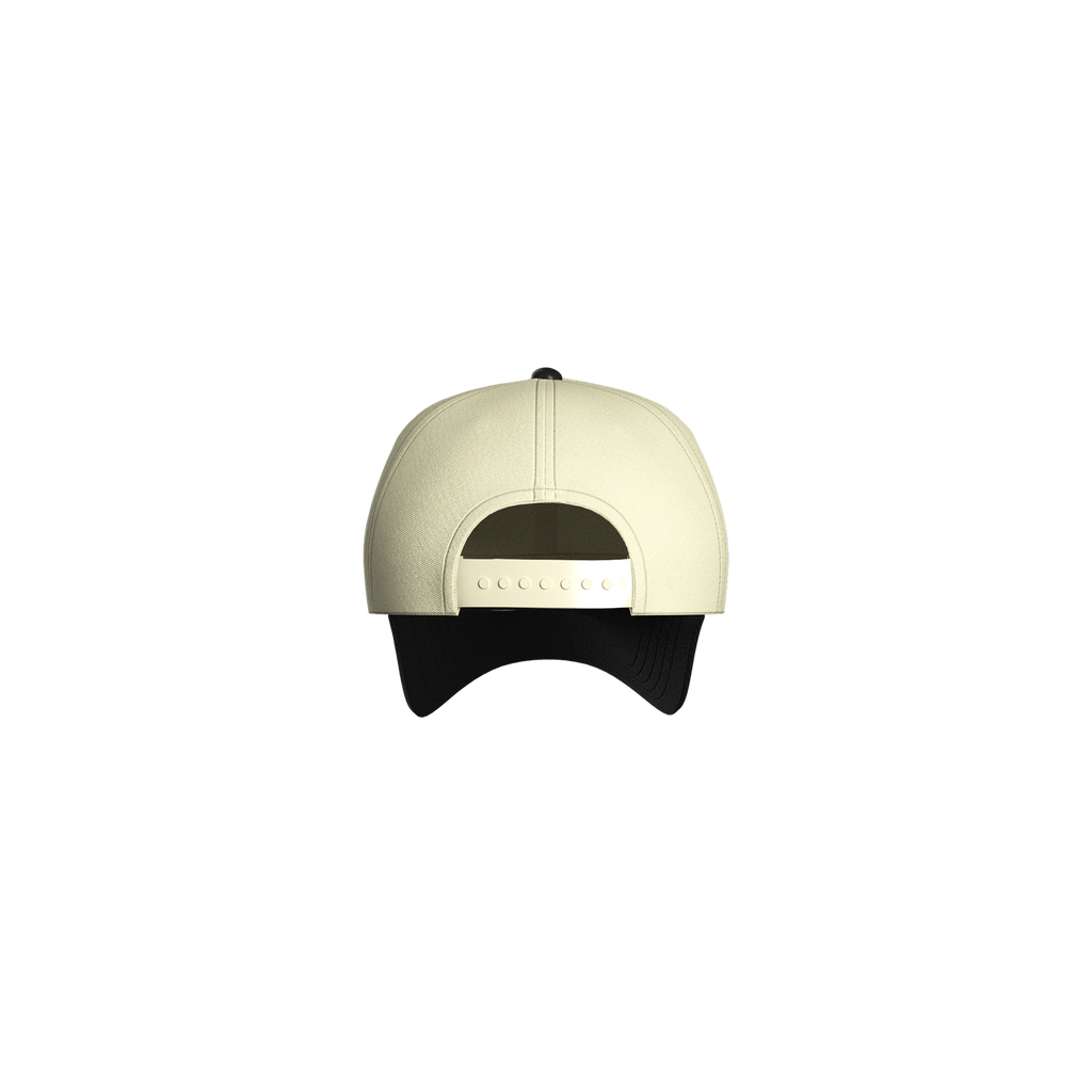 Más Emblem Hat Cream/Black