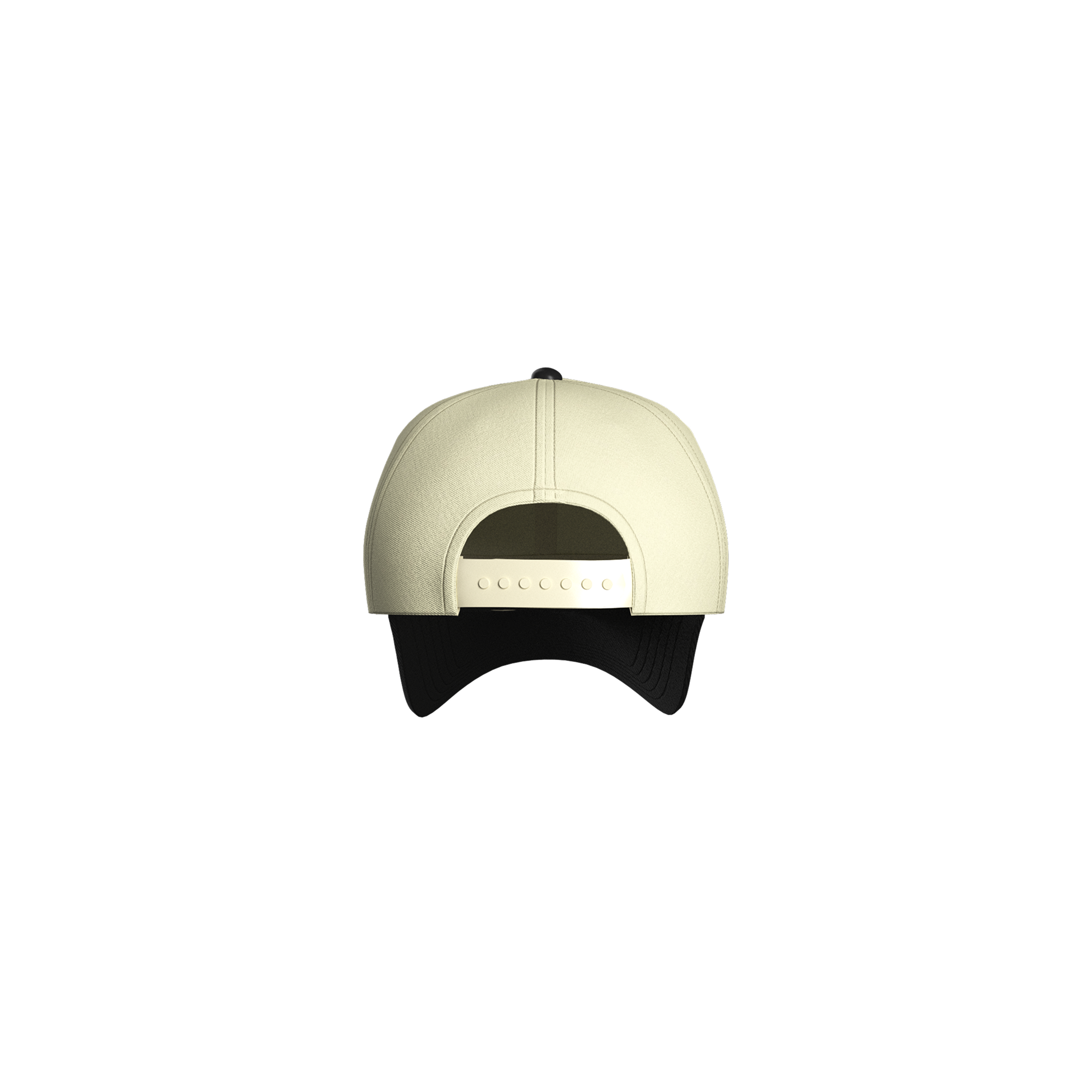 Más Emblem Hat Cream/Black